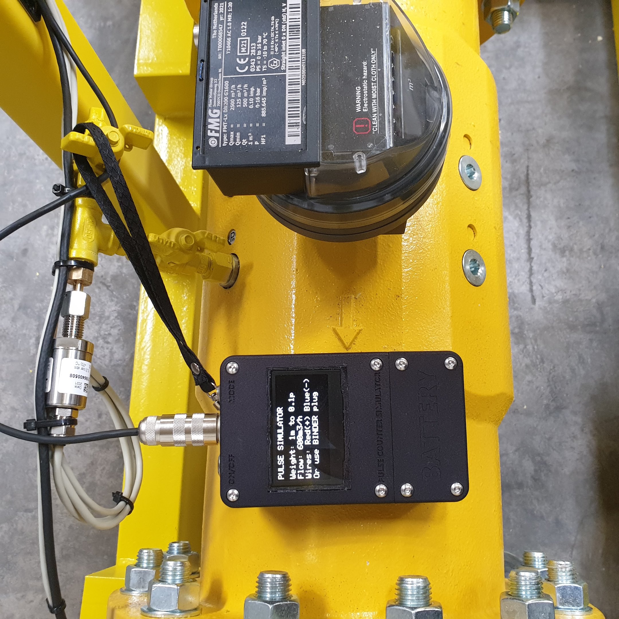 Pulse Simulator and Counter